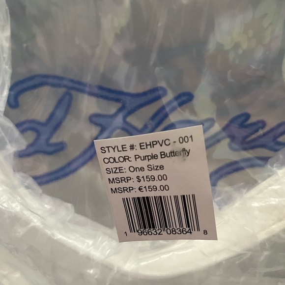 New- Ed Hardy butterfly clear tote bag -Handbag ❤️MSRP$159 - Picture 8 of 13